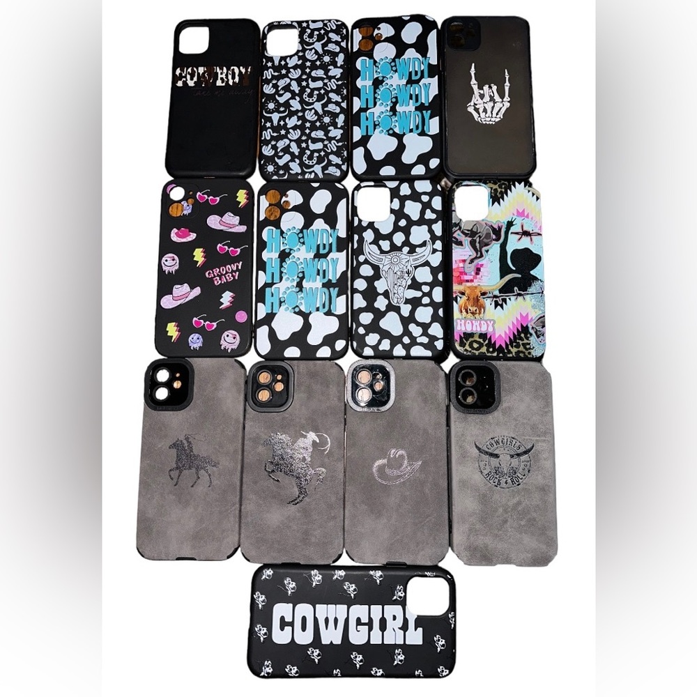 Lot of 13 iPhone 11 Phone Cases